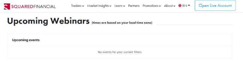 Seminarios Squared Financial